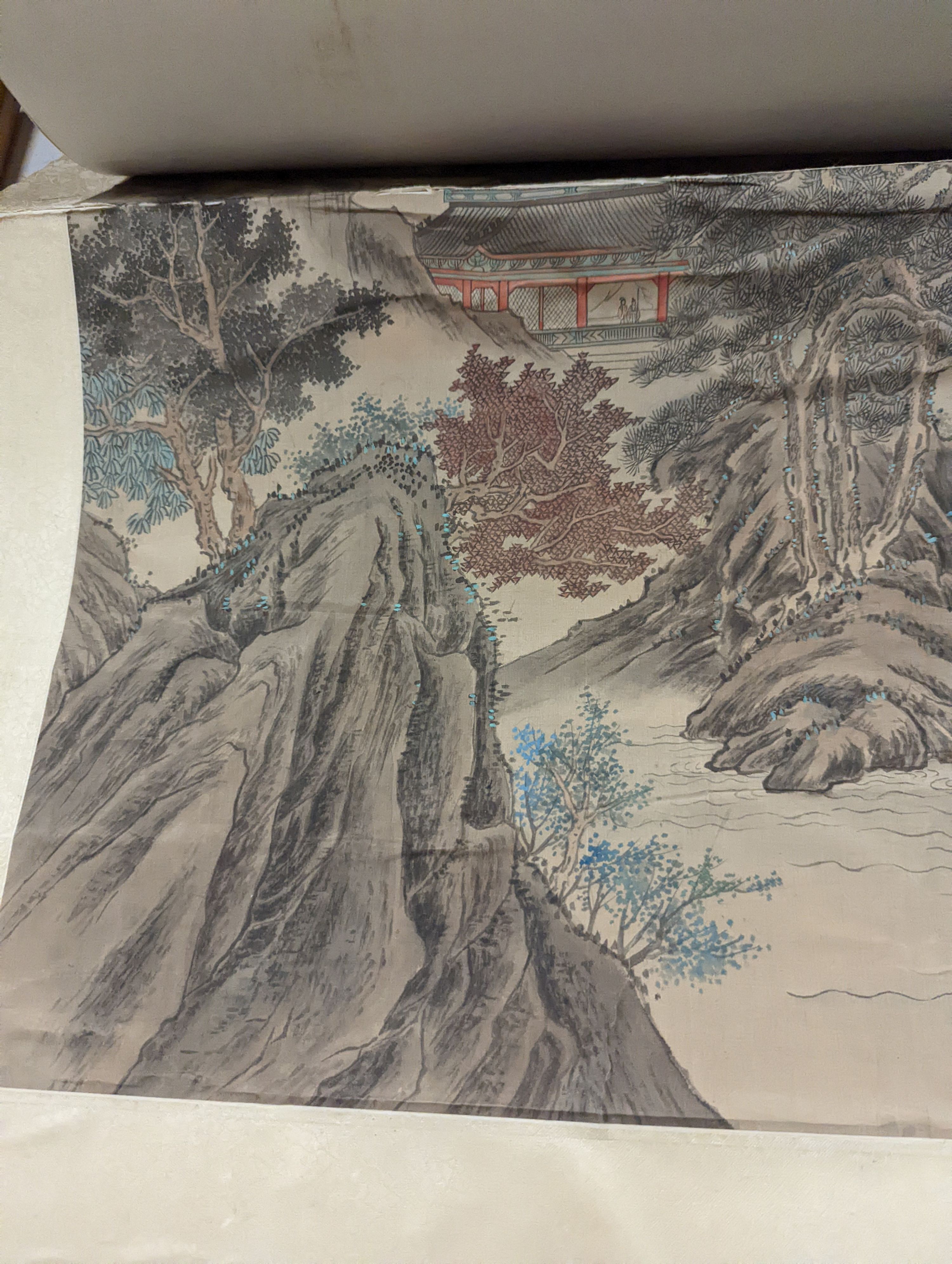 A 19th / 20th century Chinese scroll painting